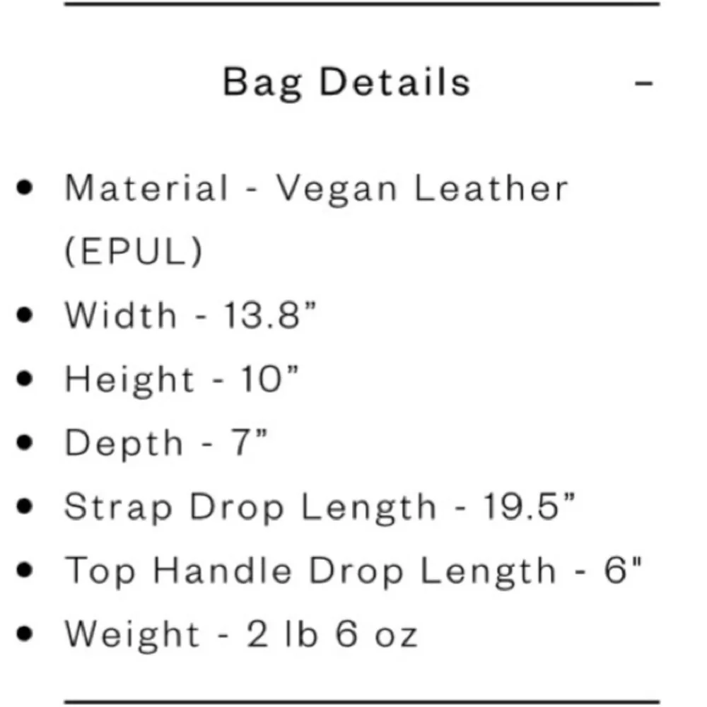 Angela Roi Cher Tote Bag Purse Brown Vegan Leather Plus Strap, Dust Bag & Tassel